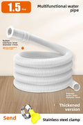 Drain Waste Hose Extension Set with Hose Clamps for Washing Machine Dishwasher 70/150cm Drain Pipe Washing Machine Accessories Oasis Select 1.5m