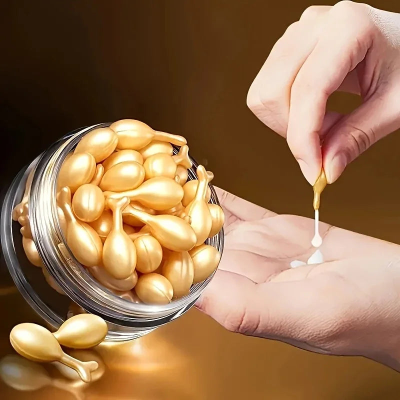 50 Fullerene Essence Capsules Collagen Capsules Facial Care Essence Anti-Wrinkle Anti-Acne Firming Whitening Hyaluronic Acid Essence Skin Care New Model Oasis Select