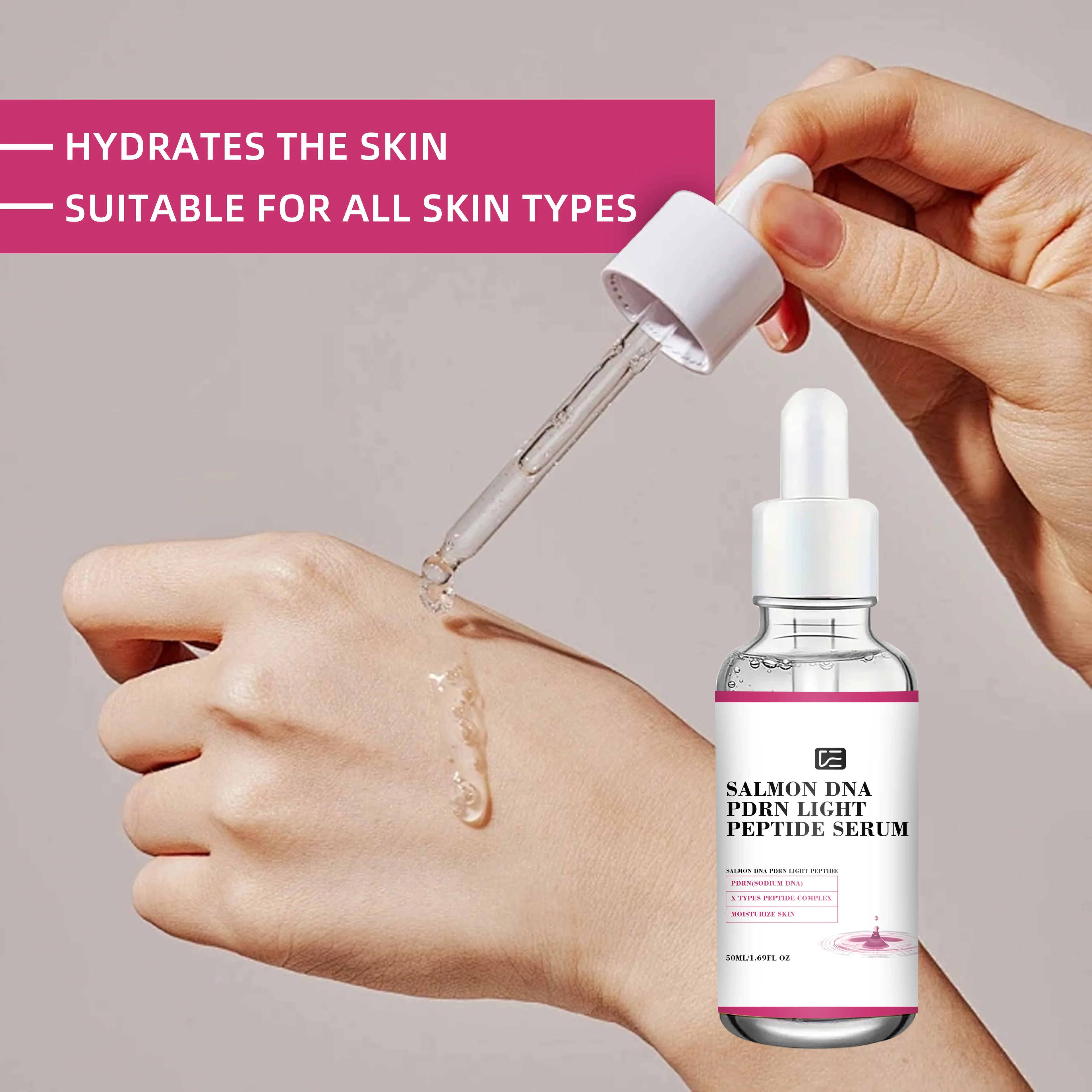 Salmon DNA PDRN Peptide Serum – Lightweight Daily Hydration