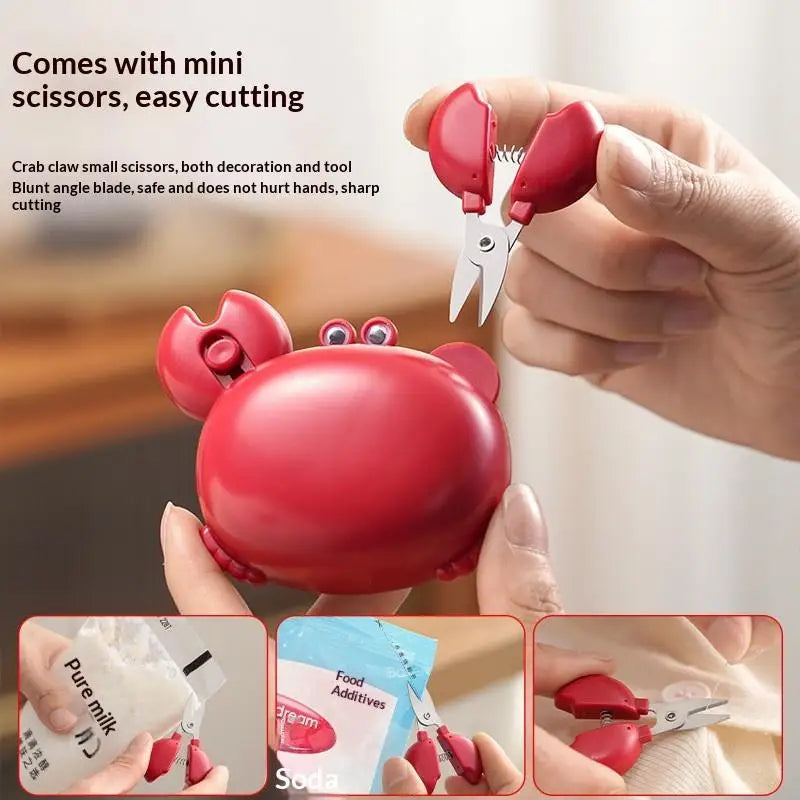 Multi-functional Creative Crab Claw Bottle Opener With Magnetic Fridge Mount Stainless Steel Beer Opener For Kitchen & Bar Decor Oasis Select
