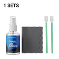 Professional Camera Lens Cleaning Kit Microfiber Cloth Sensor Swabs Spray Dropper Bottle For DSLR Glasses VR Optics Mac Monitors Oasis Select 1SET