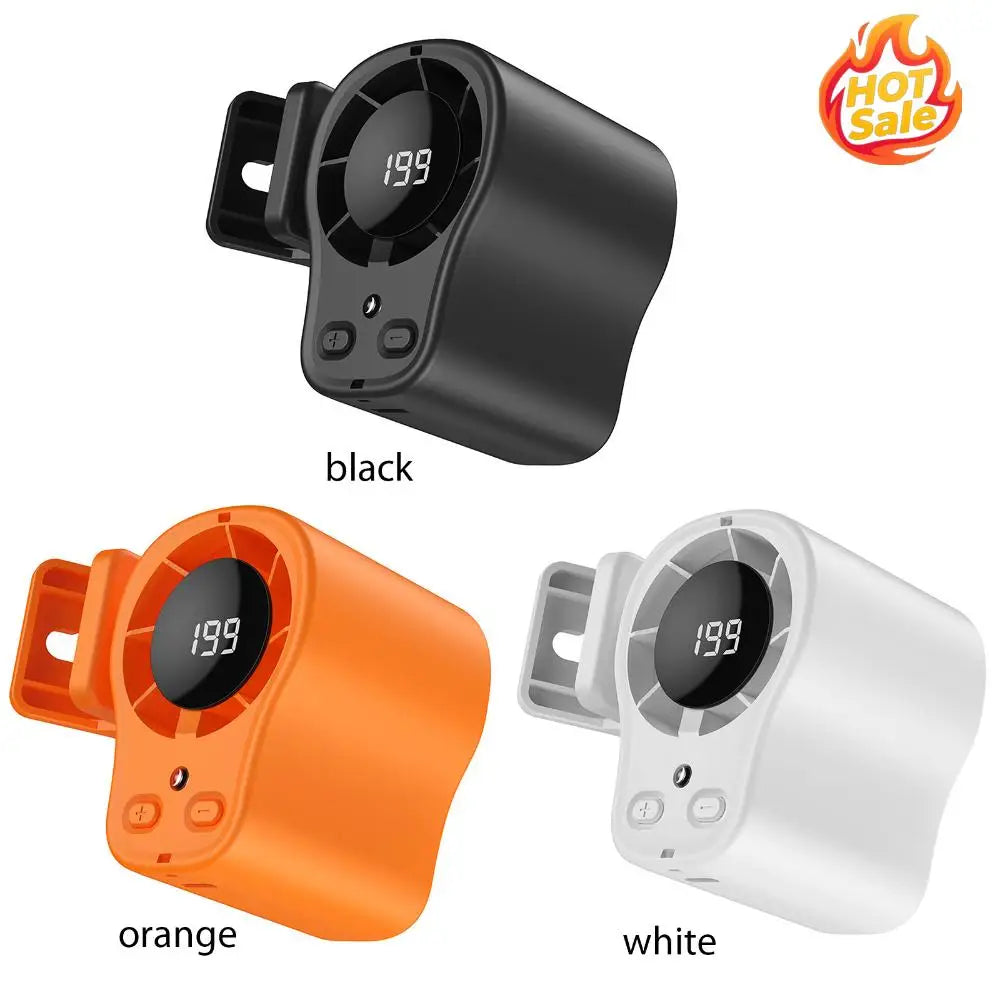 Hands-Free Clip on Fan 199 Speeds 360° Rotation Mini Small Personal Desk Fan Semi-Cooling Technology for Cars Work Camping Oasis Select