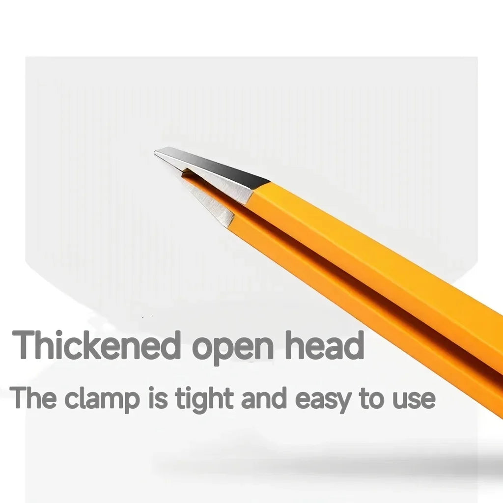 Precision Stainless Steel Tweezers – Slant, Angle & Point Tip