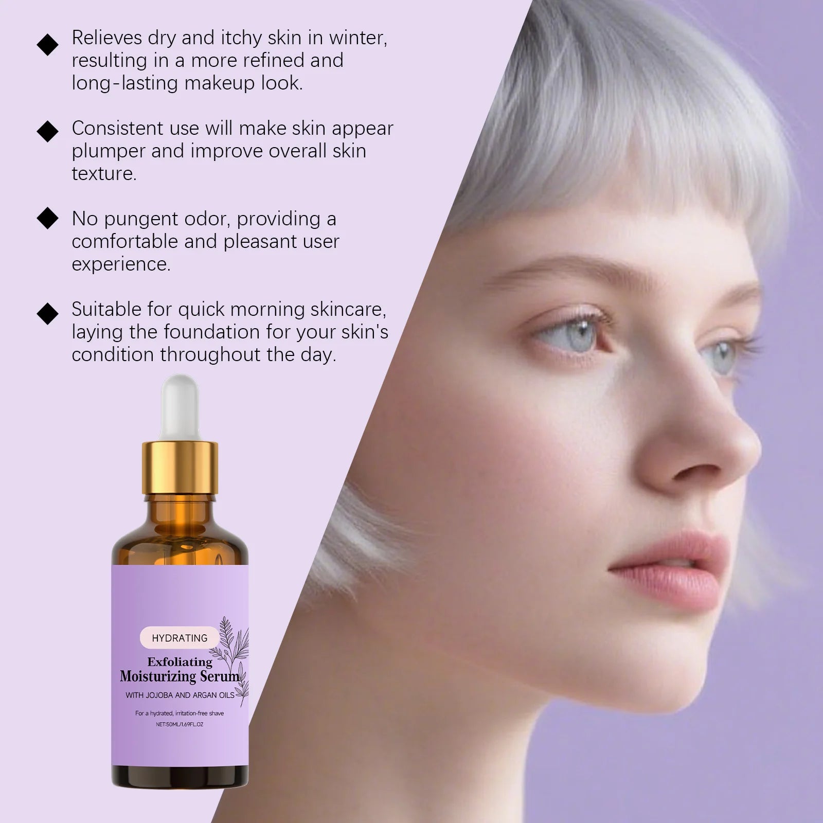 Daily Moisturizing Face Serum – Lightweight & Nourishing Face Serum Oasis Select