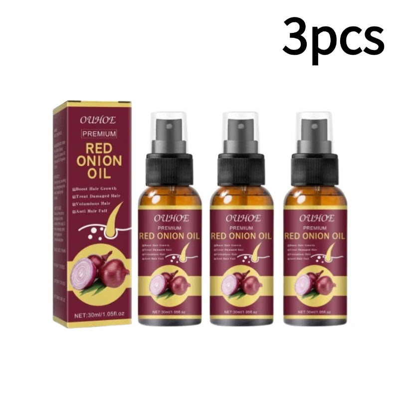Red Onion Hair Oil Spray – Nourish Roots & Reduce Hair Loss
