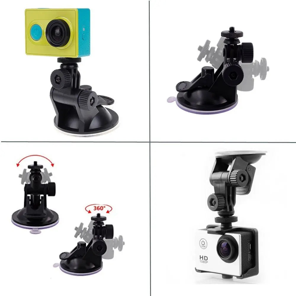 Suction Cup Mount for GoPro & Action Cameras | Car Window