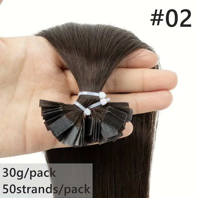 Human Hair Extensions – Natural Straight, All Colors & Lengths Human Hair Extensions Oasis Select