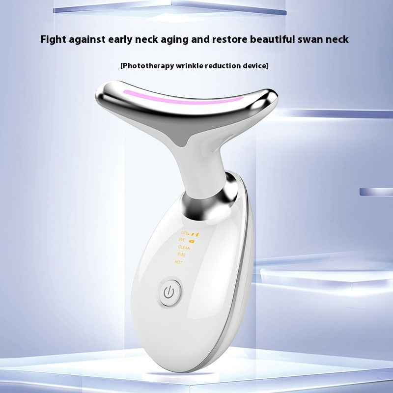 Face & Neck Lifting Beauty Device – Photon Firming Tool Facial Lifting Device Oasis Select Seven lights white