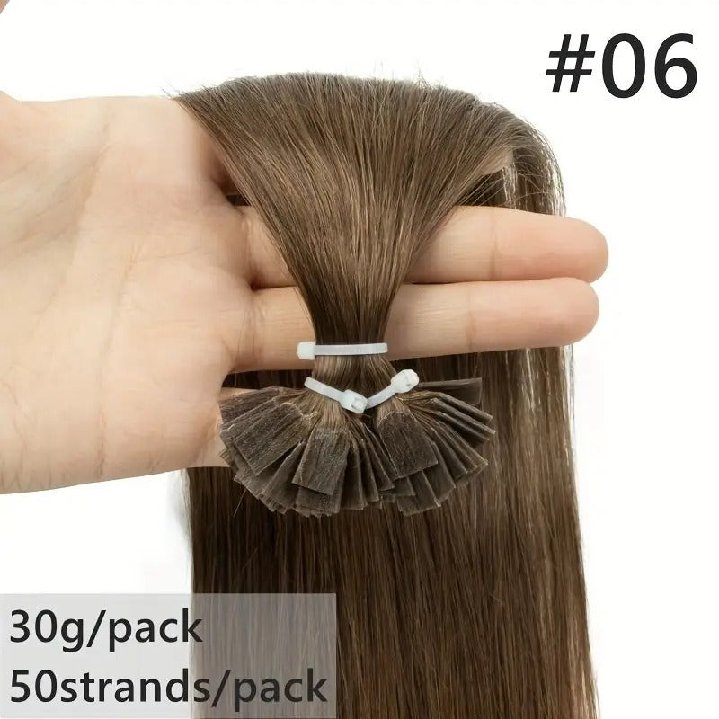Human Hair Extensions – Natural Straight, All Colors & Lengths Human Hair Extensions Oasis Select