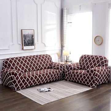 Elastic Floral Sofa Slipcover – Stretch Fit 2 & 3 Seater Cover Sofa Slipcover Oasis Select