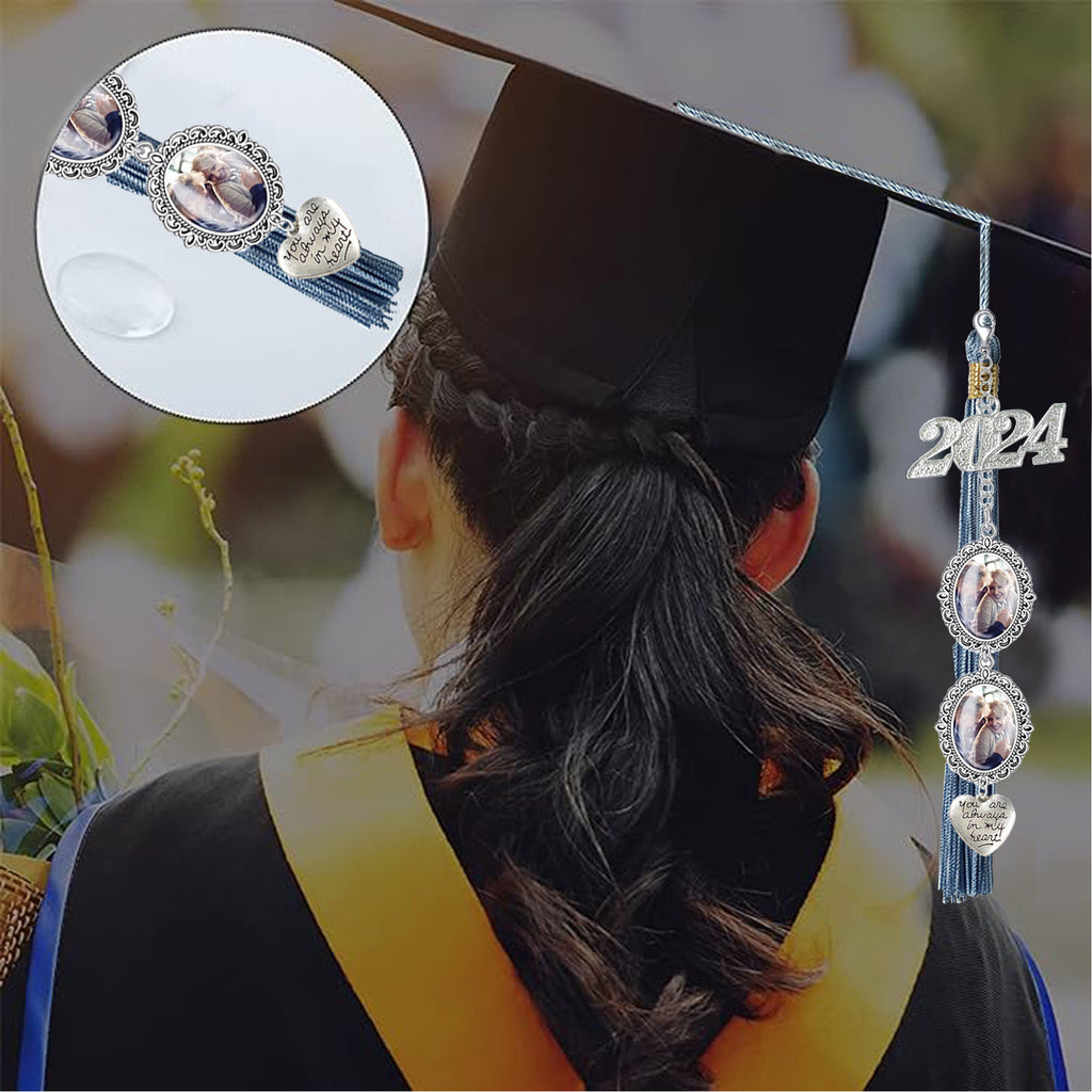DIY 2024 Graduation Photo Frame with Tassels & Gems Graduation Photo Frame Oasis Select