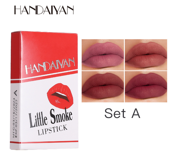 12-Color Matte Lip Gloss Set – Nude & Bold Shades Matte Lip Gloss Set Oasis Select Set A