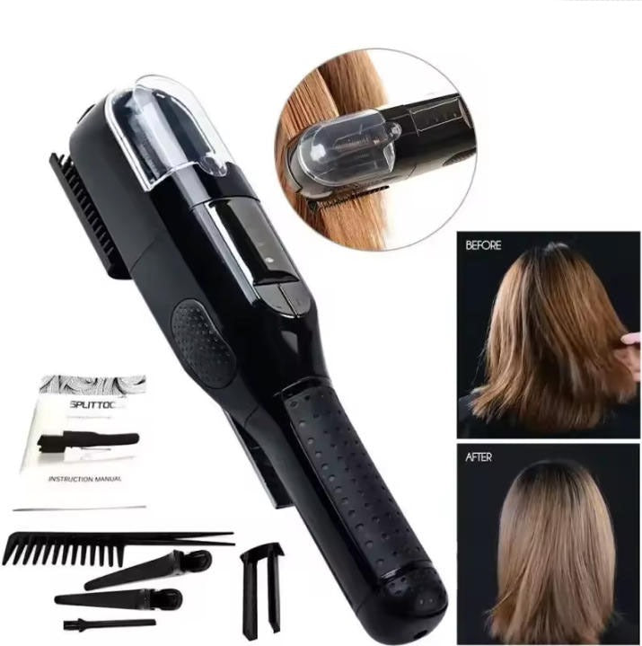 Cordless Split End Hair Trimmer & Straightener | Oasis Select Hair Trimmer Oasis Select Black Standard