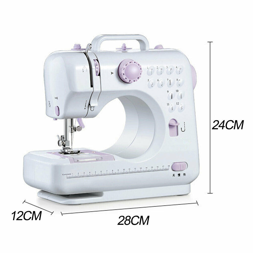Electric Sewing Machine for Beginners – 12 Stitches, Adj. Speed Electric Sewing Machine Oasis Select