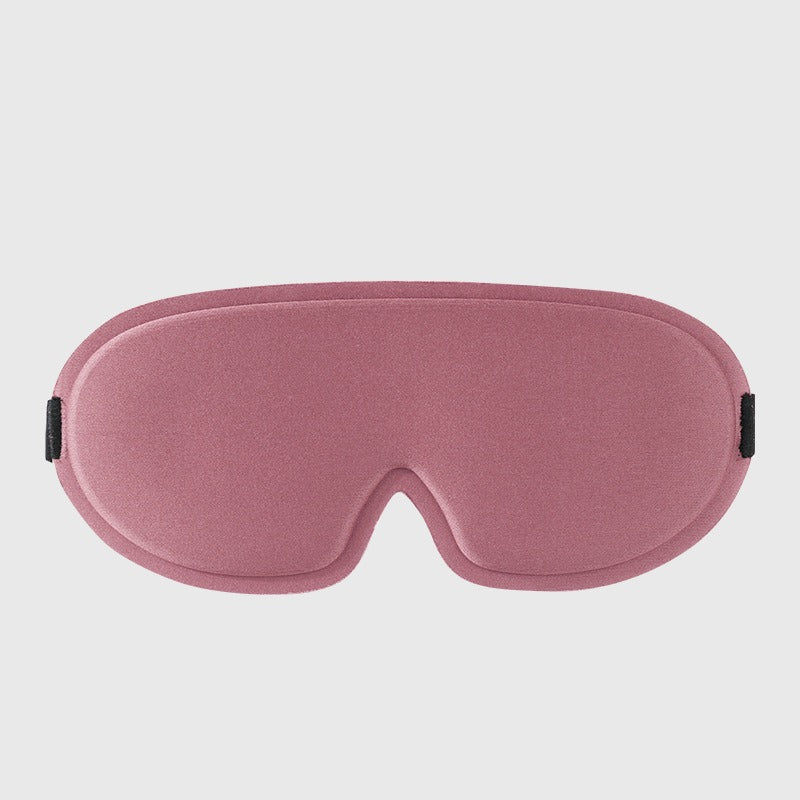 3D Contoured Blackout Sleep Mask | Deep Eye Socket Design Sleep Mask Oasis Select Pink Round