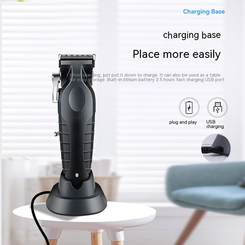 USB Rechargeable Hair Clipper – Engraving Oil Head & Base Hair Clipper Oasis Select