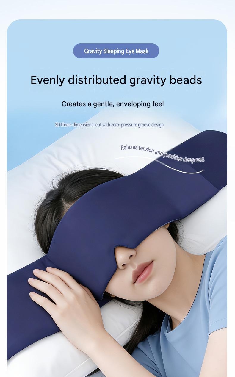 Cooling Light-Blocking Sleep Mask | Soft & Adjustable Cooling Sleep Mask Oasis Select