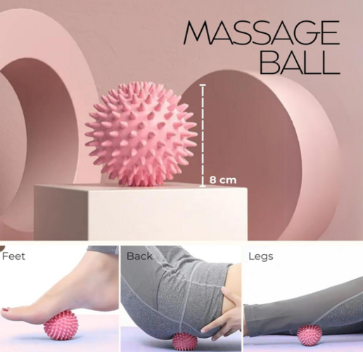 Dual-Zone Foam Roller Set – Massage Stick & Spike Ball Foam Roller Set Oasis Select