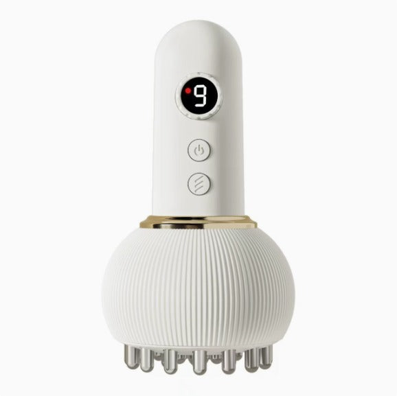 4-in-1 Electric Gua Sha Scraping Full Body Massager Electric Body Massager Oasis Select White Meridian Brush Standard