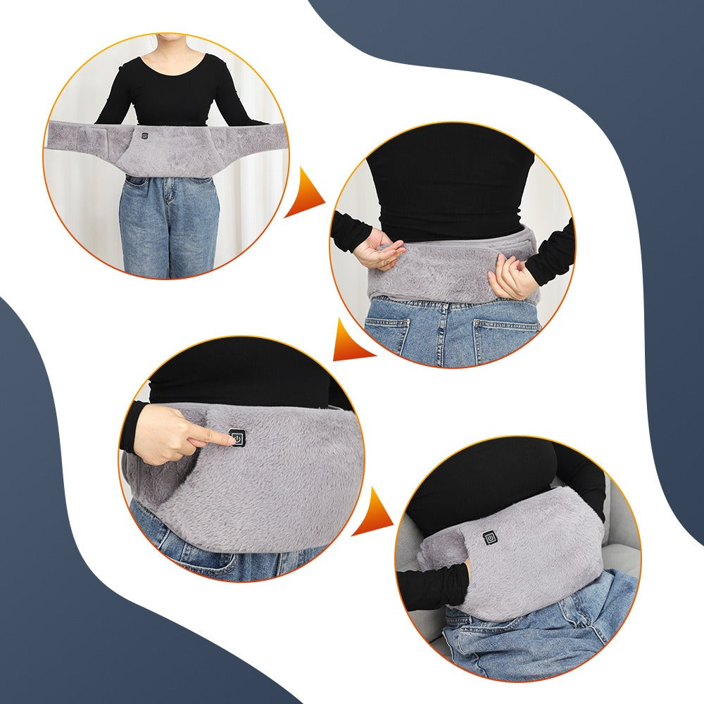 Electric Heated Waist Belt | 3-Step USB Temperature Control Heated Waist Belt Oasis Select