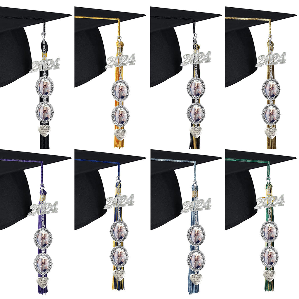 DIY 2024 Graduation Photo Frame with Tassels & Gems Graduation Photo Frame Oasis Select
