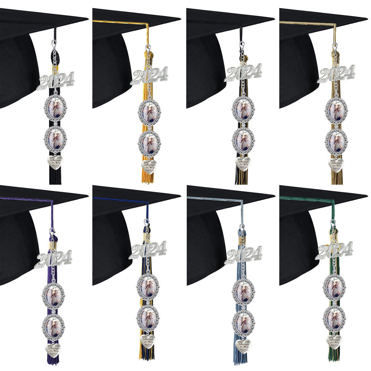 DIY 2024 Graduation Photo Frame with Tassels & Gems Graduation Photo Frame Oasis Select