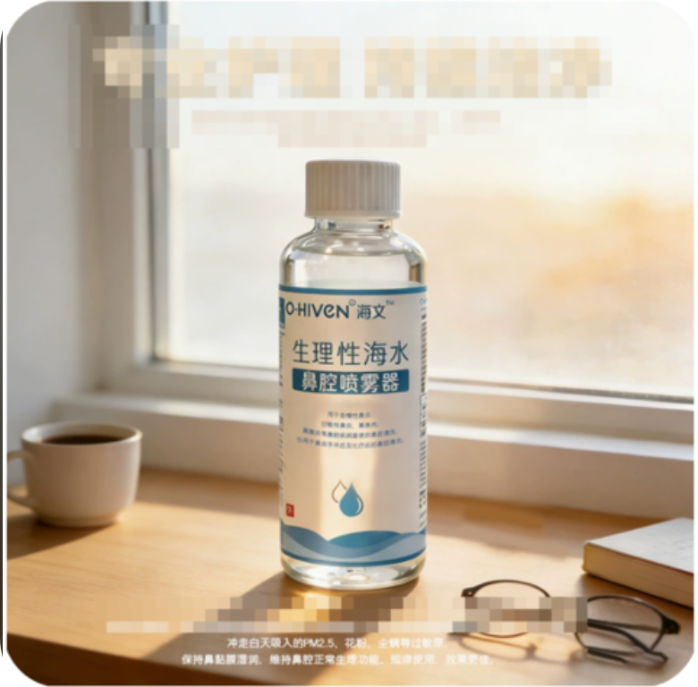 Electric Nasal Irrigator – Adjustable Pressure Nasal Cleaner Nasal Irrigator Oasis Select Physiological seawater 150ML/tube