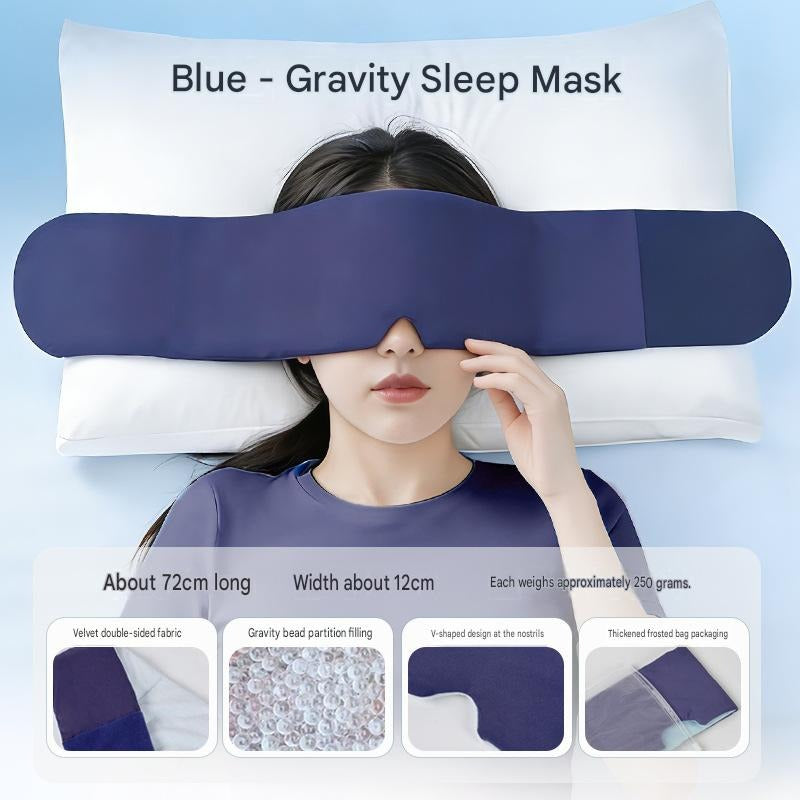 Cooling Light-Blocking Sleep Mask | Soft & Adjustable Cooling Sleep Mask Oasis Select