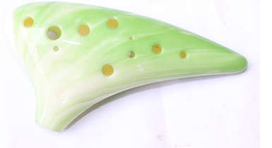 6-Hole Alto Ocarina | Eco-Friendly Resin, Multiple Designs Alto Ocarina Oasis Select Imitated bowlder 12