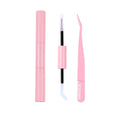 Segmented Fishtail False Eyelashes DIY Lash Kit | Oasis Select False Eyelash Kit Oasis Select Pink Double-headed Glue Pink Tweezers Style13