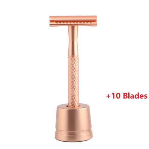 Men's Vintage Metal Safety Razor – Classic Grooming Gift Men's Safety Razor Oasis Select