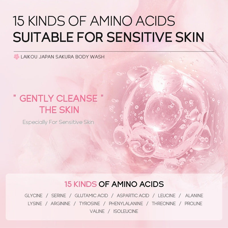 Cherry Blossom Moisturizing Shower Gel 100ml | Body Wash Shower Gel Oasis Select
