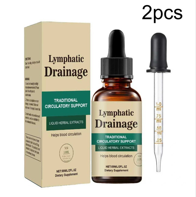Lymphatic Support Drops 60ml | Detox & Wellness Formula Wellness Liquid Drops Oasis Select