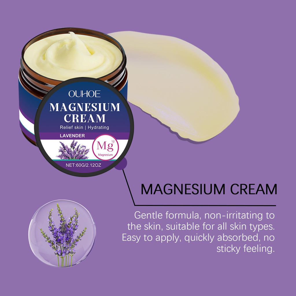 Magnesium Body Cream – Daily Massage & Relaxation | 60g Magnesium Body Cream Oasis Select