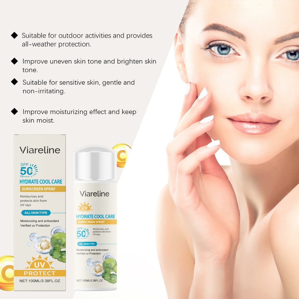 UV-Protective Moisturizing Face Spray – Hydrating Mist 100ml UV Hydrating Face Mist Oasis Select