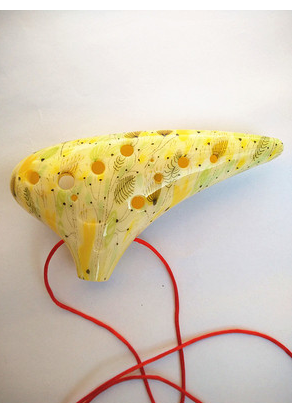 6-Hole Alto Ocarina | Eco-Friendly Resin, Multiple Designs Alto Ocarina Oasis Select Dandelion 12