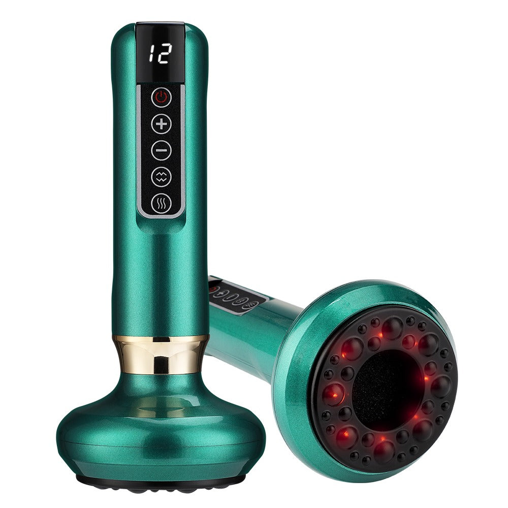 Electric Vacuum Cupping Massager with Infrared Heat & Gua Sha Vacuum Cupping Massager Oasis Select