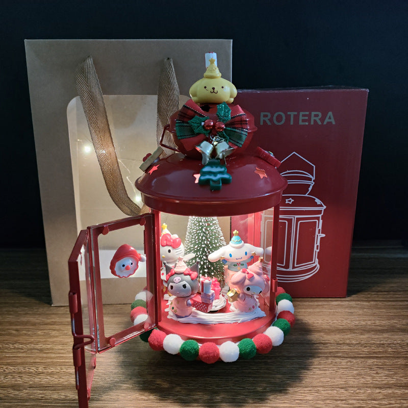 DIY Musical Candle Holder – Creative Gift with Melodies & Glow Musical Candle Holder Oasis Select Music red candlestick Sanrio finished product