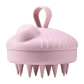 Silicone Scalp Cleansing Shampoo Brush | Massage & Wash Scalp Massage Brush Oasis Select Pink Shampoo Brush