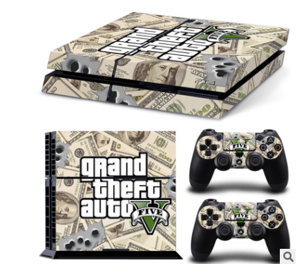 Custom PS4 Console Stickers | GTA Designs & Personalized Skins Console Skin Sticker Oasis Select 16