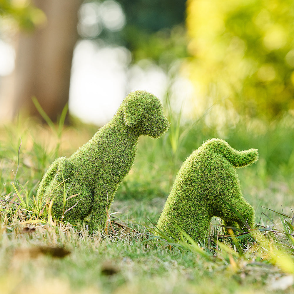 Kawaii Puppy Resin Figurines – Cute Animal Home Décor Statues Resin Animal Figurine Oasis Select