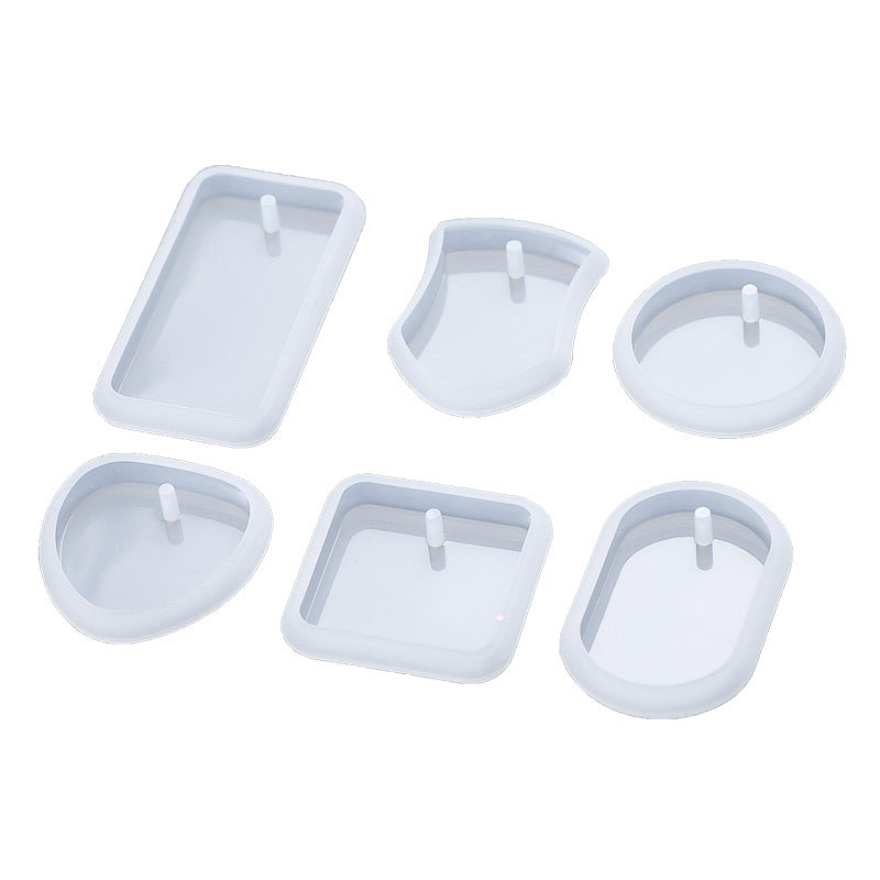 Silicone Epoxy Mold Set – Heart, Oval & Pendant Shapes Resin Craft Mold Oasis Select