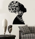 Beautiful Woman Wall Stickers – Peel & Stick Decals Wall Decal Sticker Oasis Select 22 inches