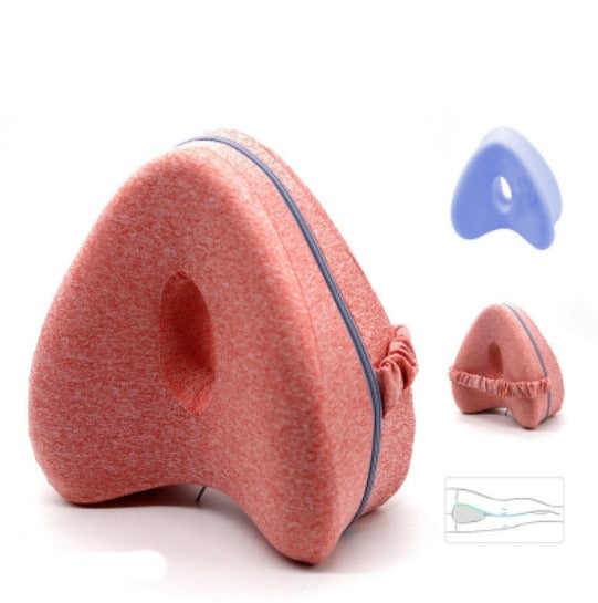 Heart-Shaped Memory Foam Leg Pillow | Better Sleep Support Memory Foam Leg Pillow Oasis Select Red 25x23x13cm