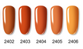 RC Series Pumpkin UV Nail Gel 10ml – 24 Colors Eco-Friendly UV Gel Nail Polish Oasis Select A set