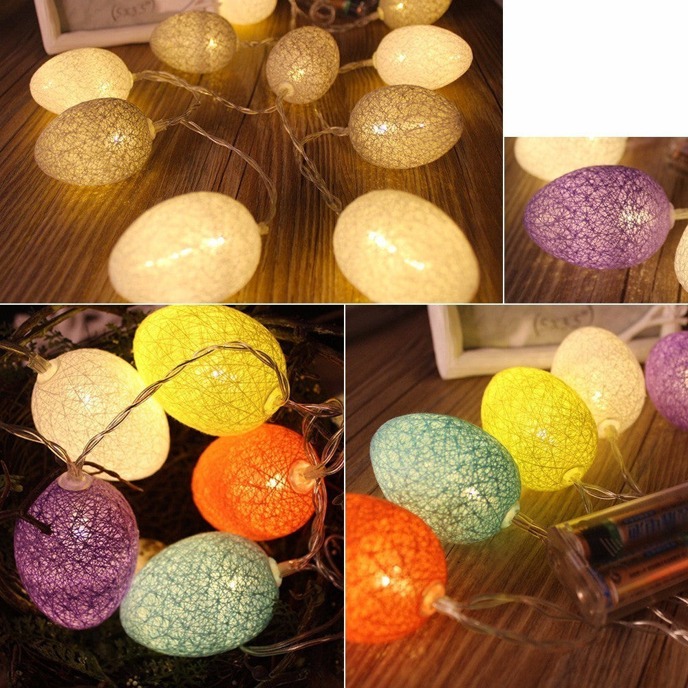 5m LED Cotton Egg String Lights – Party & Holiday Decor LED String Lights Oasis Select