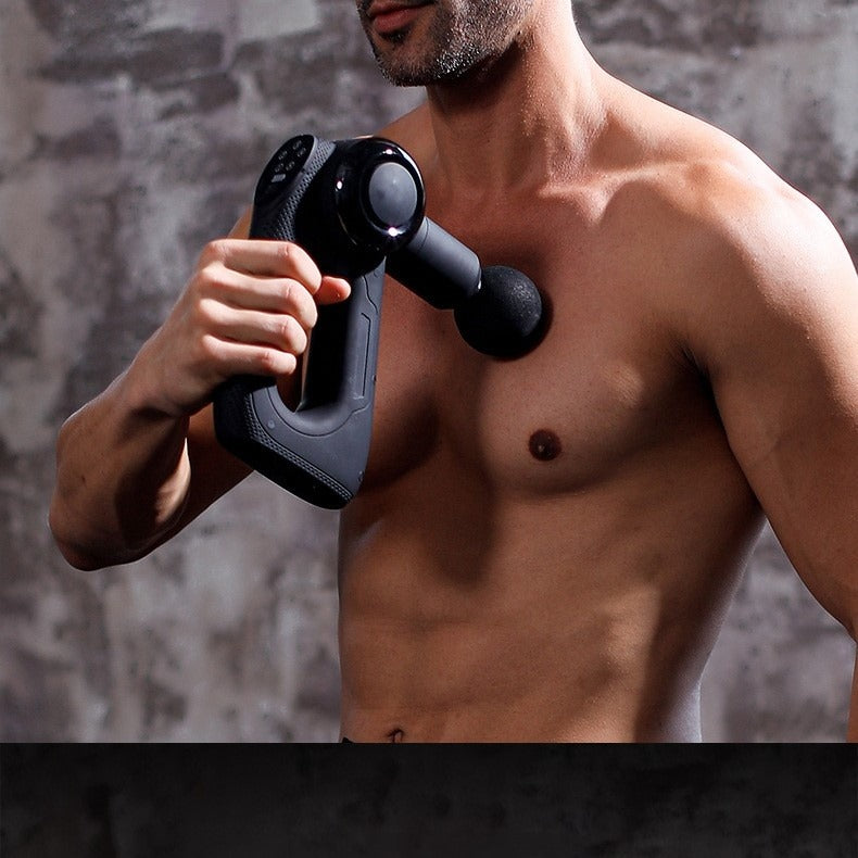 Electric Rotating Muscle Massager – Heat, LCD & 5 Speeds Electric Muscle Massager Oasis Select