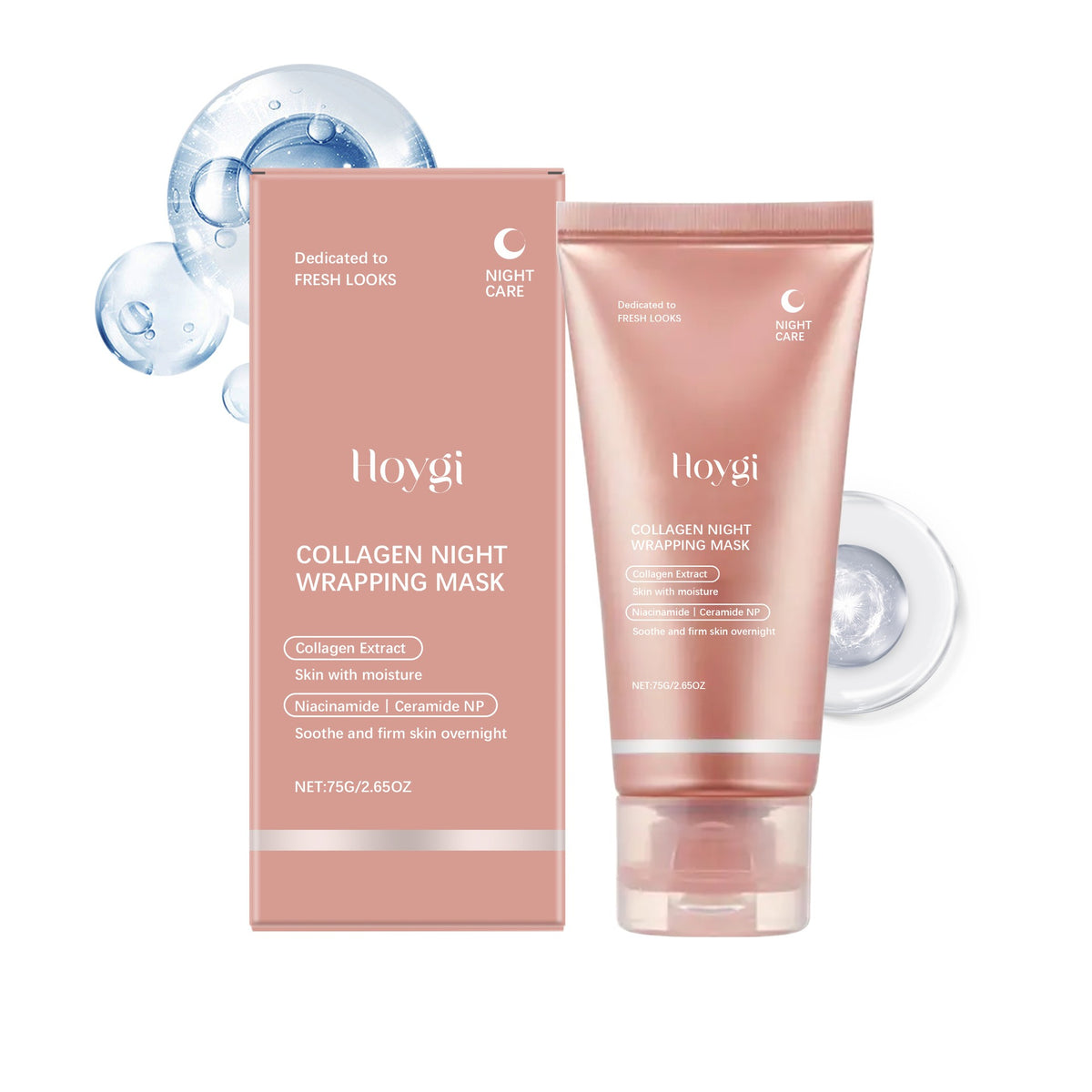 Collagen Peeling Mask – Hydrating & Moisturizing Facial Mask Collagen Face Mask Oasis Select 75g 75g-1PC