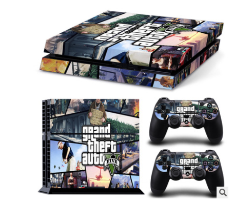 Custom PS4 Console Stickers | GTA Designs & Personalized Skins Console Skin Sticker Oasis Select 13