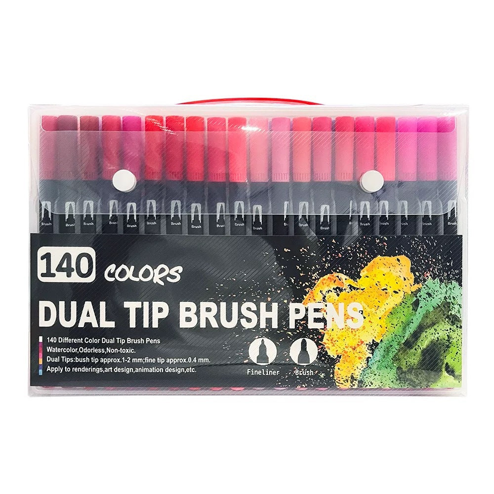 Dual-Head Watercolor Markers 24 Colors – Kids Art Set Watercolor Marker Set Oasis Select